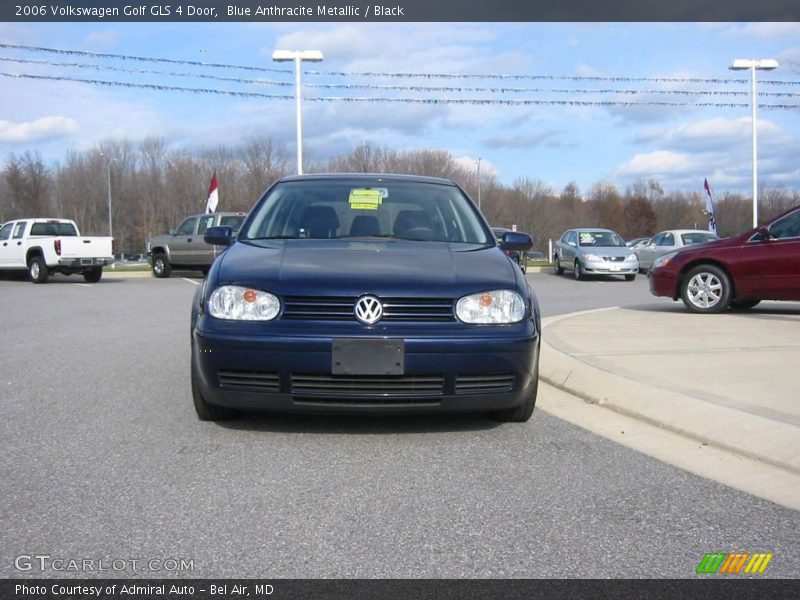 Blue Anthracite Metallic / Black 2006 Volkswagen Golf GLS 4 Door
