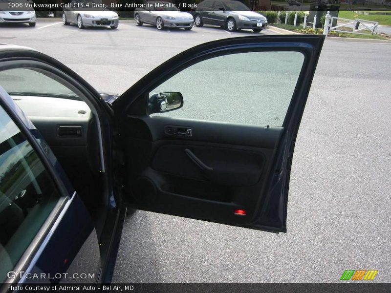 Blue Anthracite Metallic / Black 2006 Volkswagen Golf GLS 4 Door
