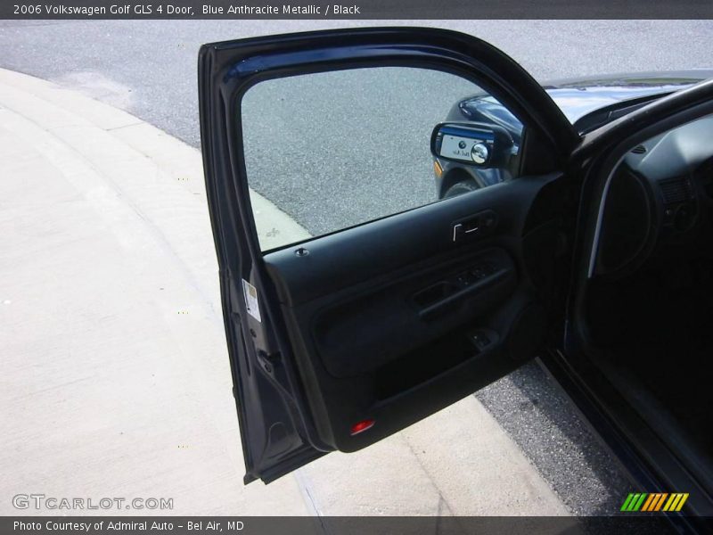 Blue Anthracite Metallic / Black 2006 Volkswagen Golf GLS 4 Door