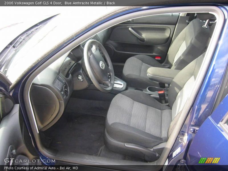 Blue Anthracite Metallic / Black 2006 Volkswagen Golf GLS 4 Door