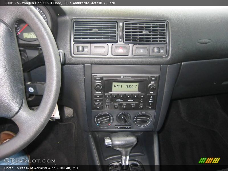 Blue Anthracite Metallic / Black 2006 Volkswagen Golf GLS 4 Door