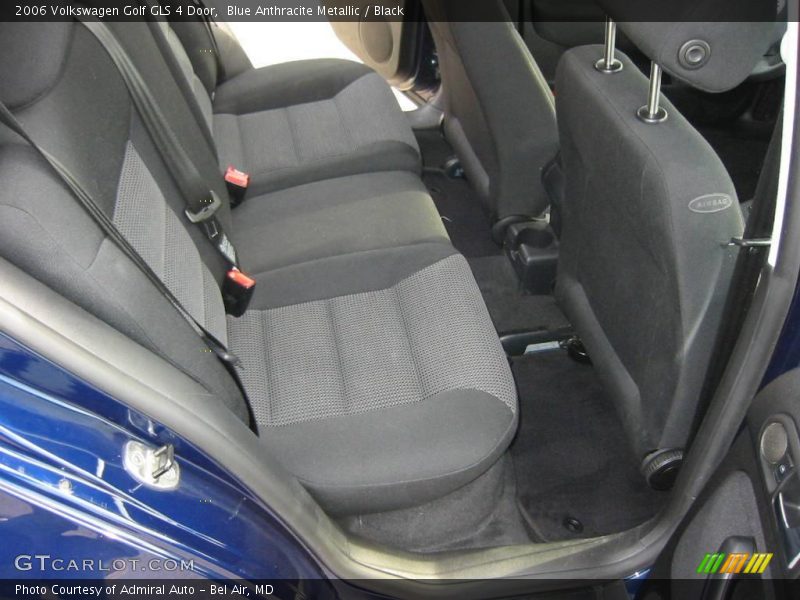 Blue Anthracite Metallic / Black 2006 Volkswagen Golf GLS 4 Door