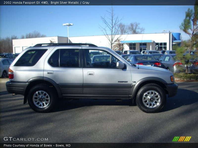 Bright Silver Metallic / Gray 2002 Honda Passport EX 4WD