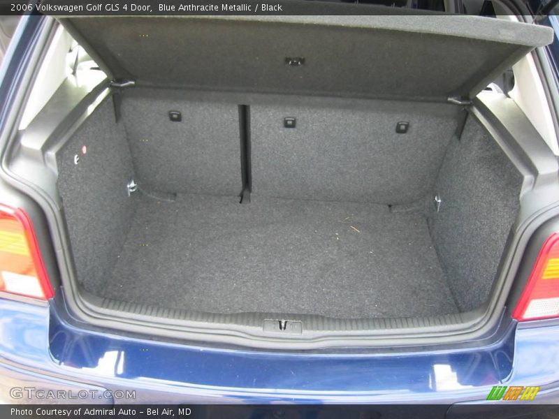 Blue Anthracite Metallic / Black 2006 Volkswagen Golf GLS 4 Door