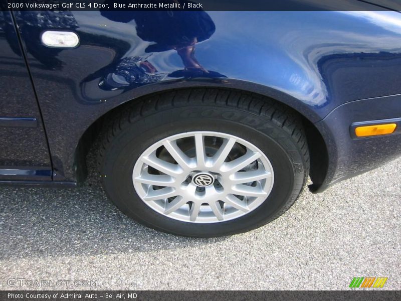 Blue Anthracite Metallic / Black 2006 Volkswagen Golf GLS 4 Door