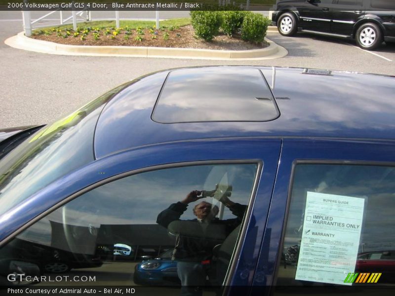 Blue Anthracite Metallic / Black 2006 Volkswagen Golf GLS 4 Door
