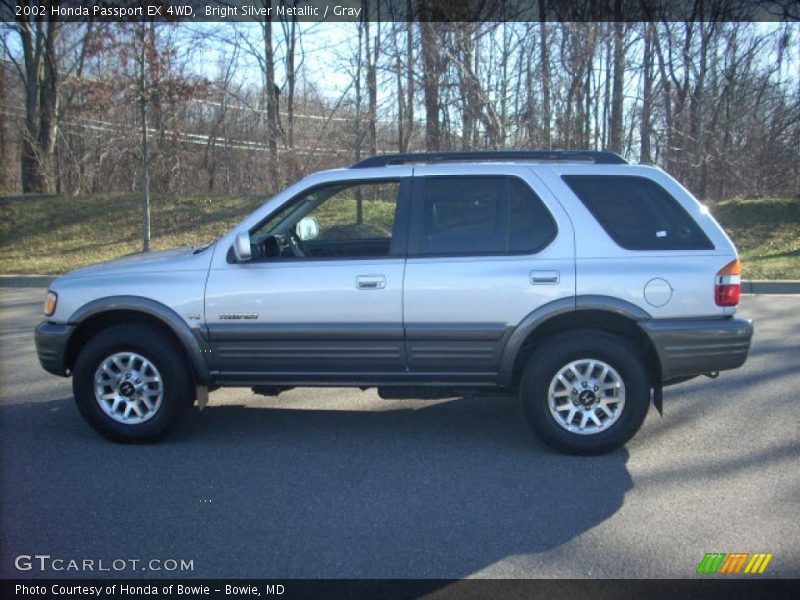 Bright Silver Metallic / Gray 2002 Honda Passport EX 4WD