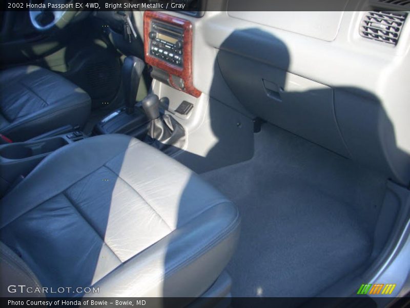 Bright Silver Metallic / Gray 2002 Honda Passport EX 4WD