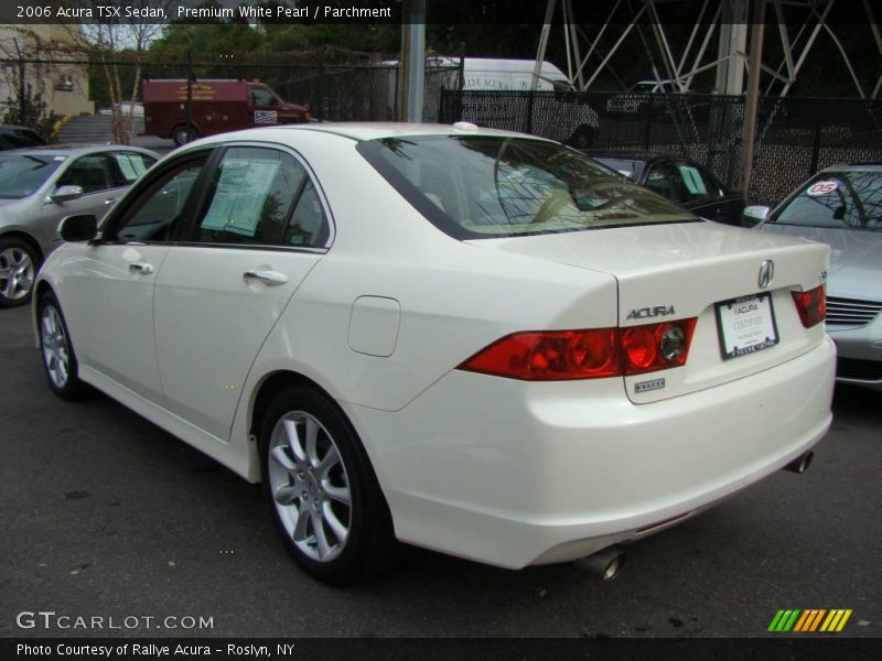Premium White Pearl / Parchment 2006 Acura TSX Sedan