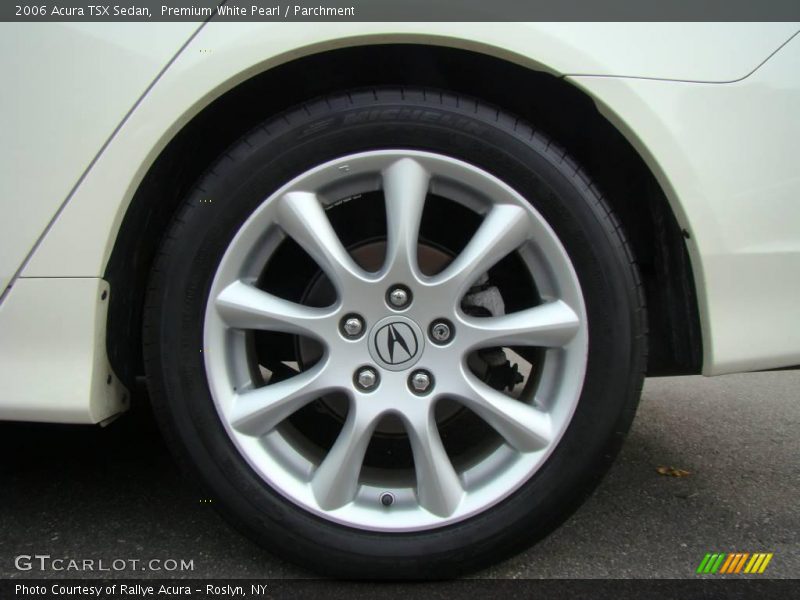 Premium White Pearl / Parchment 2006 Acura TSX Sedan
