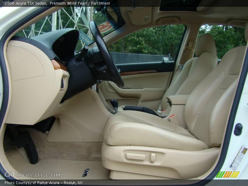 Premium White Pearl / Parchment 2006 Acura TSX Sedan