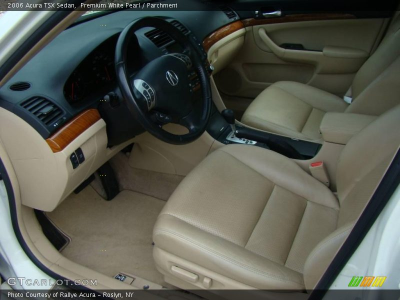Premium White Pearl / Parchment 2006 Acura TSX Sedan