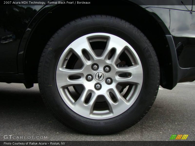 Formal Black Pearl / Bordeaux 2007 Acura MDX Technology