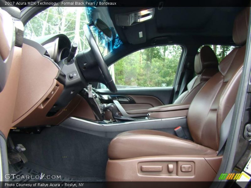 Formal Black Pearl / Bordeaux 2007 Acura MDX Technology