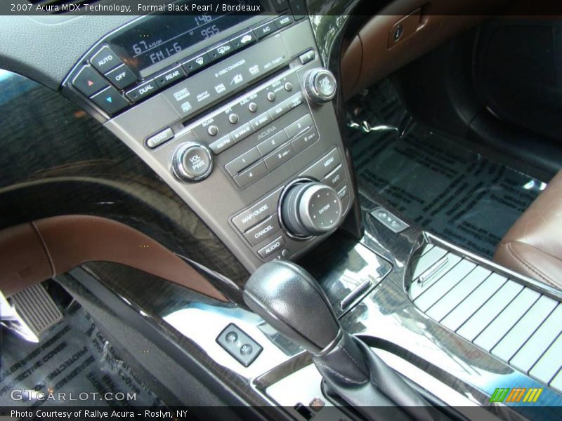 Formal Black Pearl / Bordeaux 2007 Acura MDX Technology