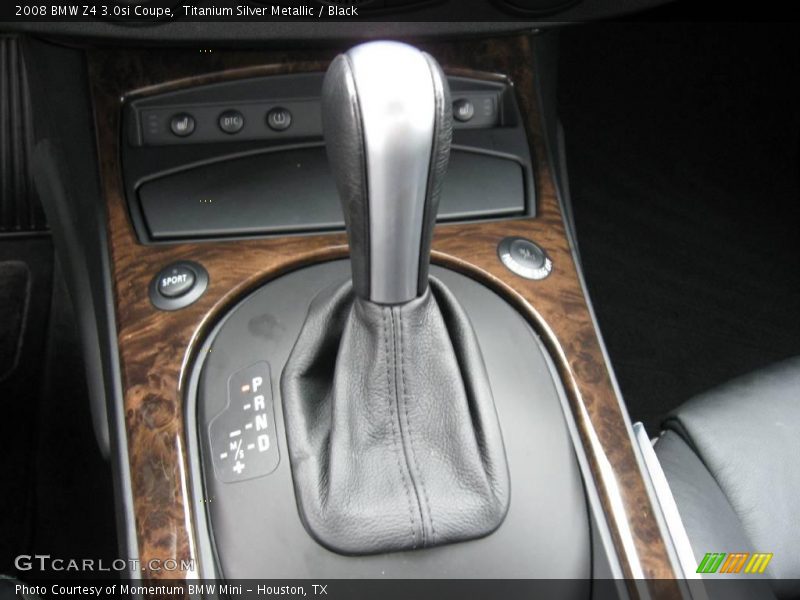 Titanium Silver Metallic / Black 2008 BMW Z4 3.0si Coupe