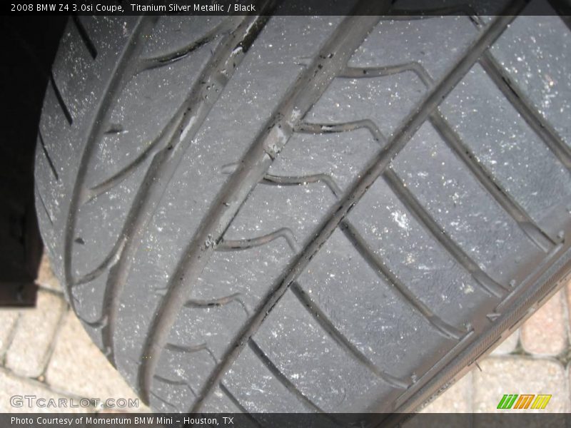 Titanium Silver Metallic / Black 2008 BMW Z4 3.0si Coupe