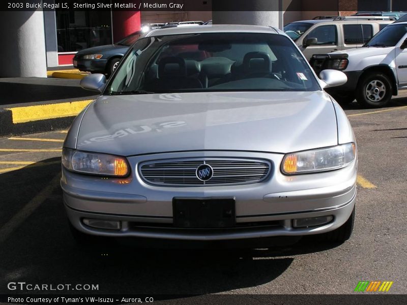 Sterling Silver Metallic / Medium Gray 2003 Buick Regal LS
