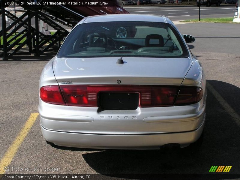 Sterling Silver Metallic / Medium Gray 2003 Buick Regal LS