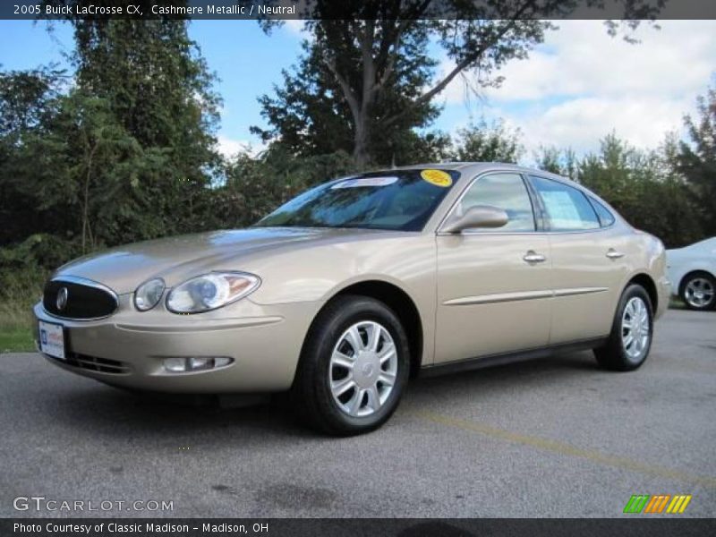 Cashmere Metallic / Neutral 2005 Buick LaCrosse CX