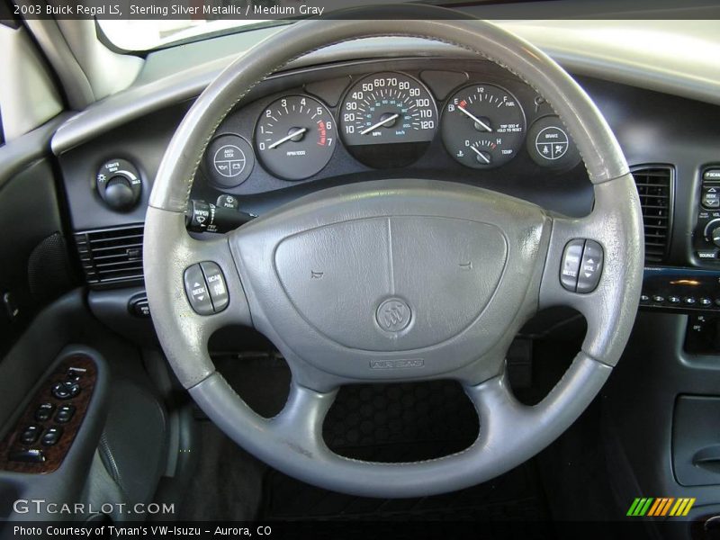 Sterling Silver Metallic / Medium Gray 2003 Buick Regal LS
