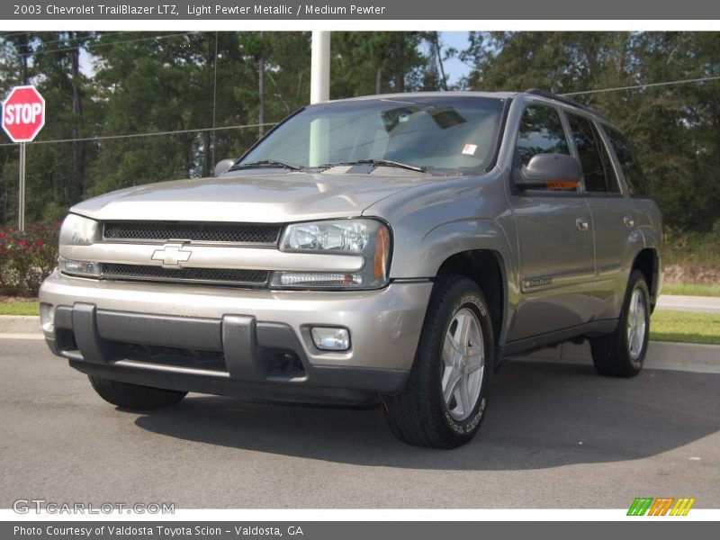 Light Pewter Metallic / Medium Pewter 2003 Chevrolet TrailBlazer LTZ