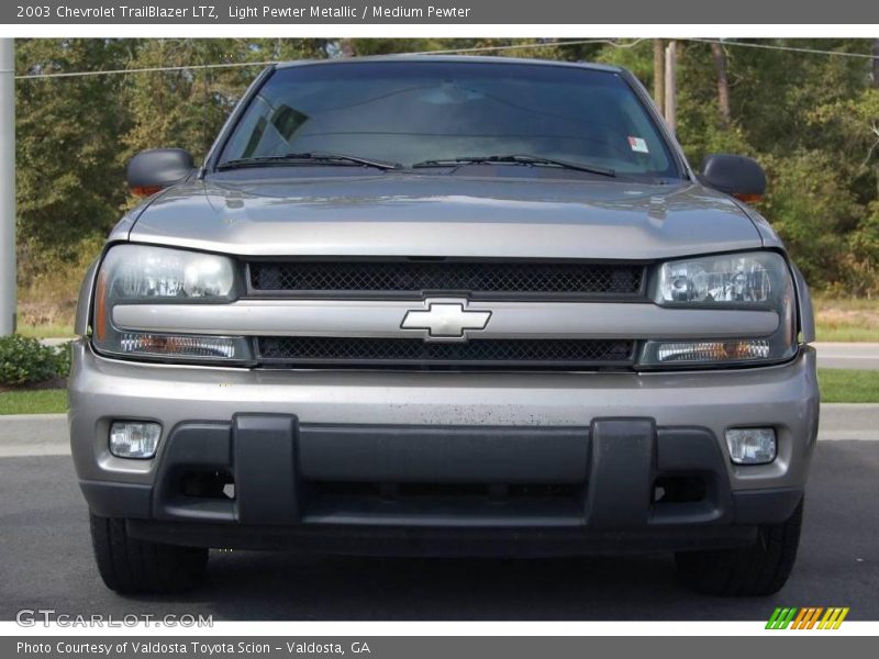 Light Pewter Metallic / Medium Pewter 2003 Chevrolet TrailBlazer LTZ