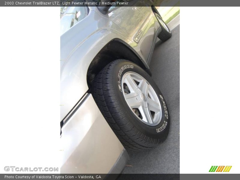 Light Pewter Metallic / Medium Pewter 2003 Chevrolet TrailBlazer LTZ