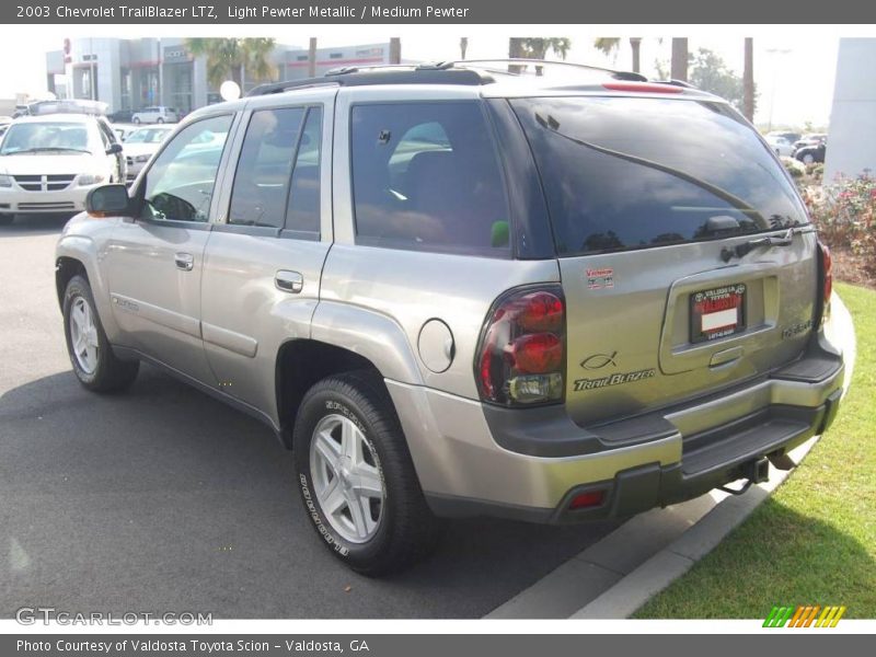 Light Pewter Metallic / Medium Pewter 2003 Chevrolet TrailBlazer LTZ
