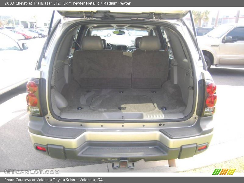 Light Pewter Metallic / Medium Pewter 2003 Chevrolet TrailBlazer LTZ