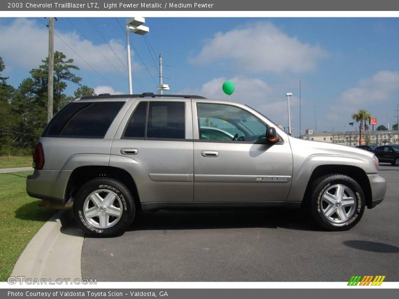 Light Pewter Metallic / Medium Pewter 2003 Chevrolet TrailBlazer LTZ