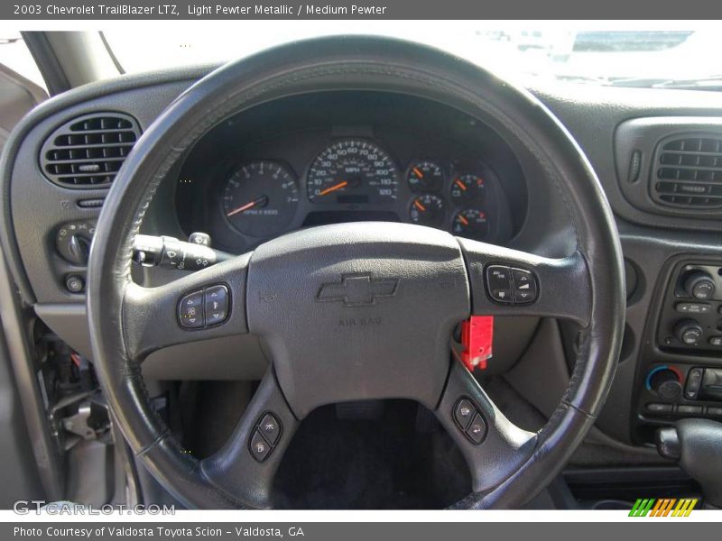 Light Pewter Metallic / Medium Pewter 2003 Chevrolet TrailBlazer LTZ