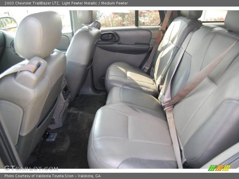 Light Pewter Metallic / Medium Pewter 2003 Chevrolet TrailBlazer LTZ