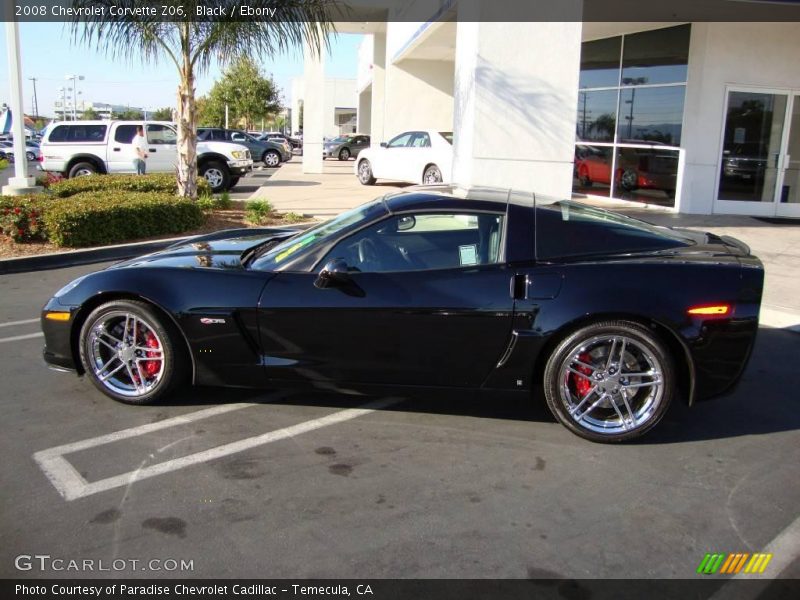 Black / Ebony 2008 Chevrolet Corvette Z06