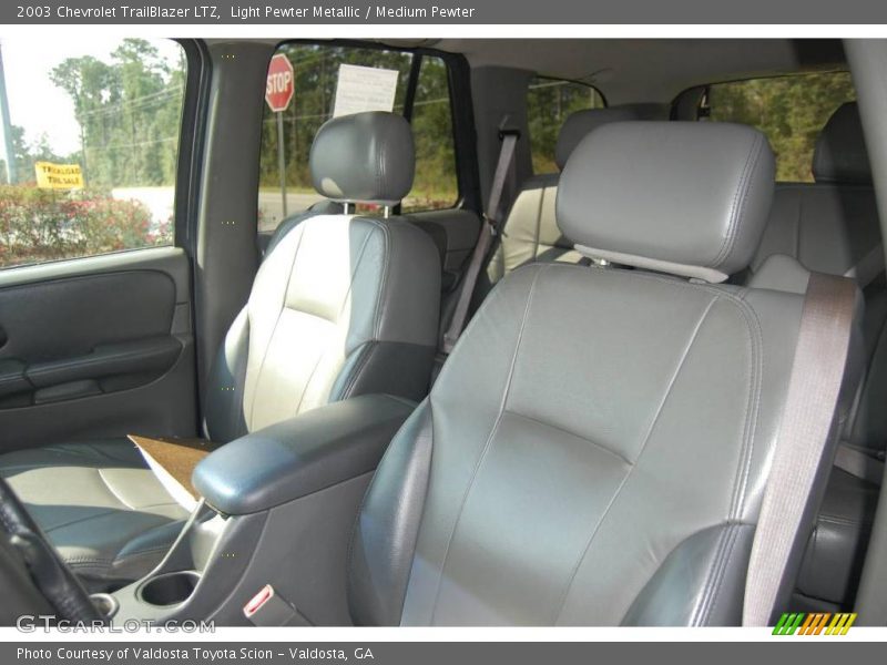 Light Pewter Metallic / Medium Pewter 2003 Chevrolet TrailBlazer LTZ