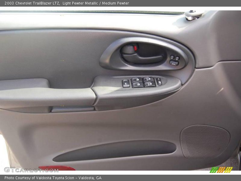 Light Pewter Metallic / Medium Pewter 2003 Chevrolet TrailBlazer LTZ