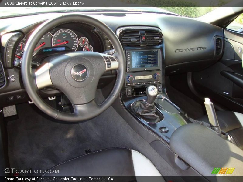 Black / Ebony 2008 Chevrolet Corvette Z06