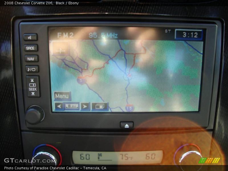 Black / Ebony 2008 Chevrolet Corvette Z06