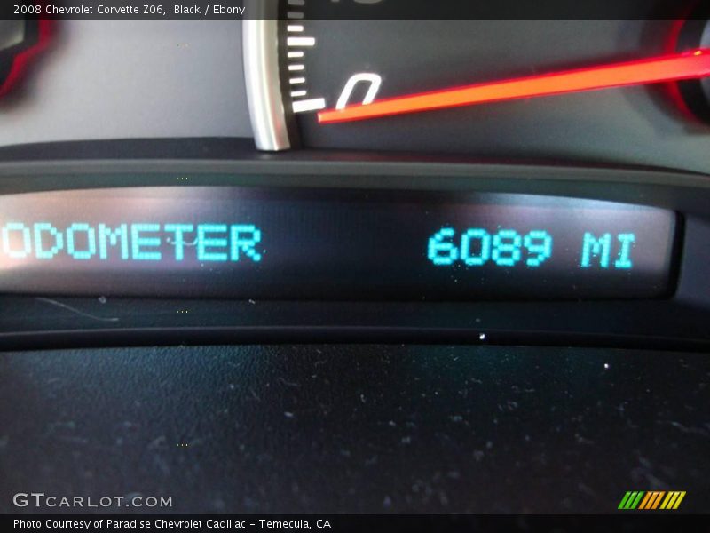 Black / Ebony 2008 Chevrolet Corvette Z06