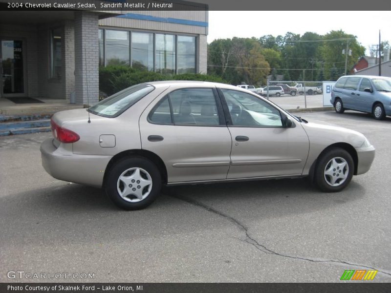 Sandrift Metallic / Neutral 2004 Chevrolet Cavalier Sedan
