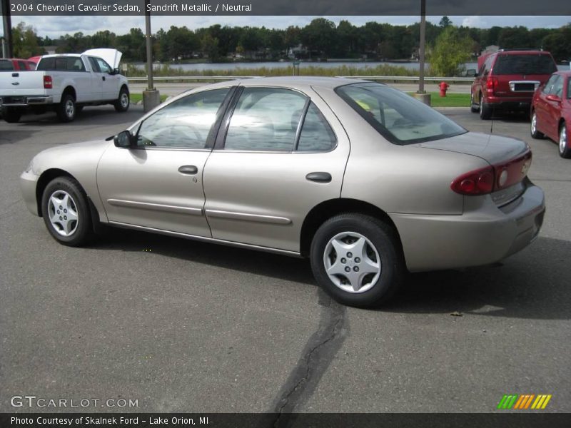 Sandrift Metallic / Neutral 2004 Chevrolet Cavalier Sedan