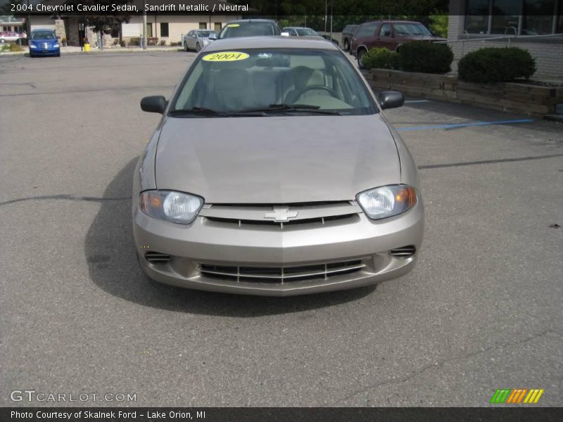 Sandrift Metallic / Neutral 2004 Chevrolet Cavalier Sedan