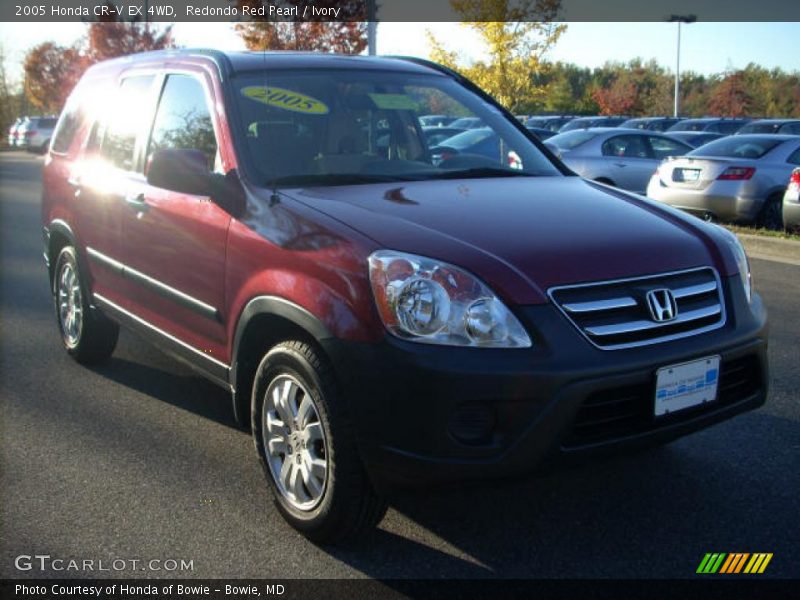 Redondo Red Pearl / Ivory 2005 Honda CR-V EX 4WD