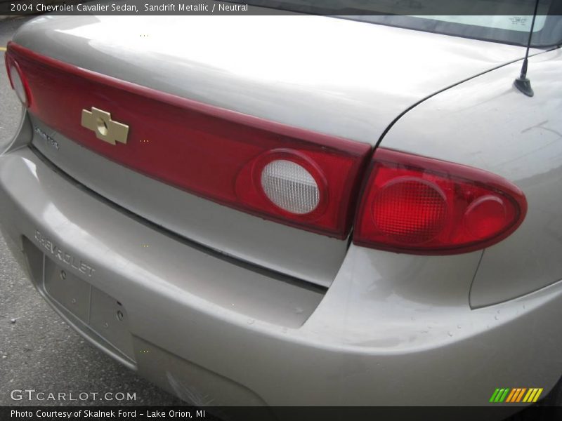 Sandrift Metallic / Neutral 2004 Chevrolet Cavalier Sedan