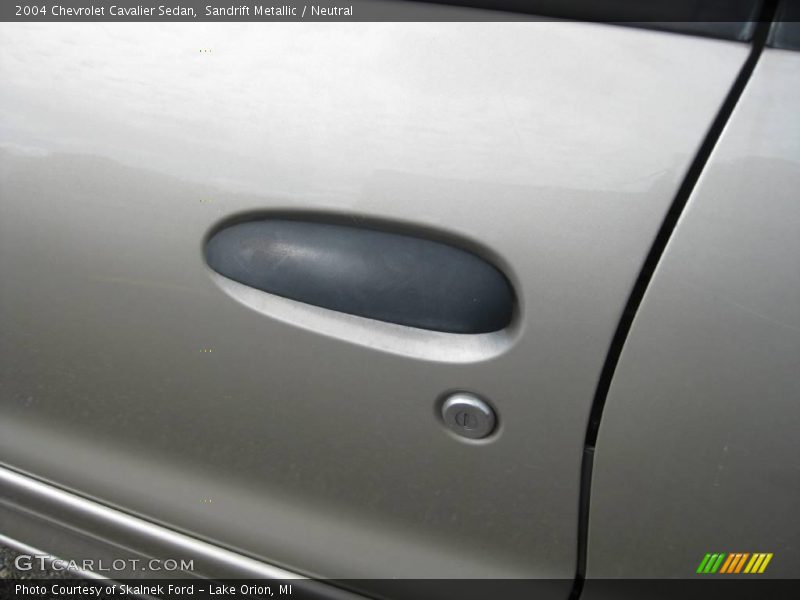 Sandrift Metallic / Neutral 2004 Chevrolet Cavalier Sedan