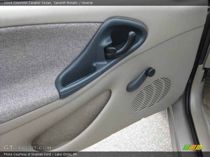 Sandrift Metallic / Neutral 2004 Chevrolet Cavalier Sedan