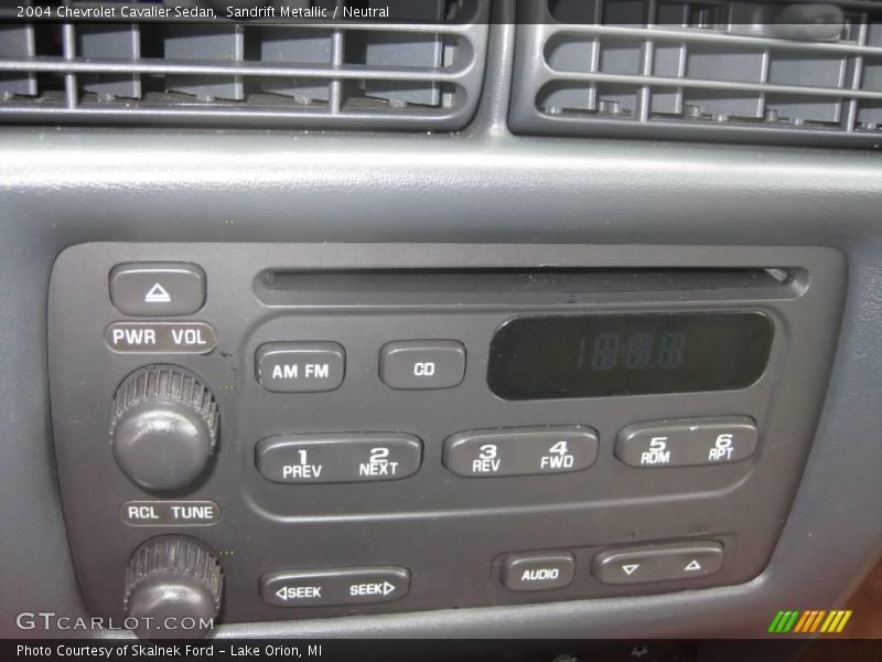 Sandrift Metallic / Neutral 2004 Chevrolet Cavalier Sedan