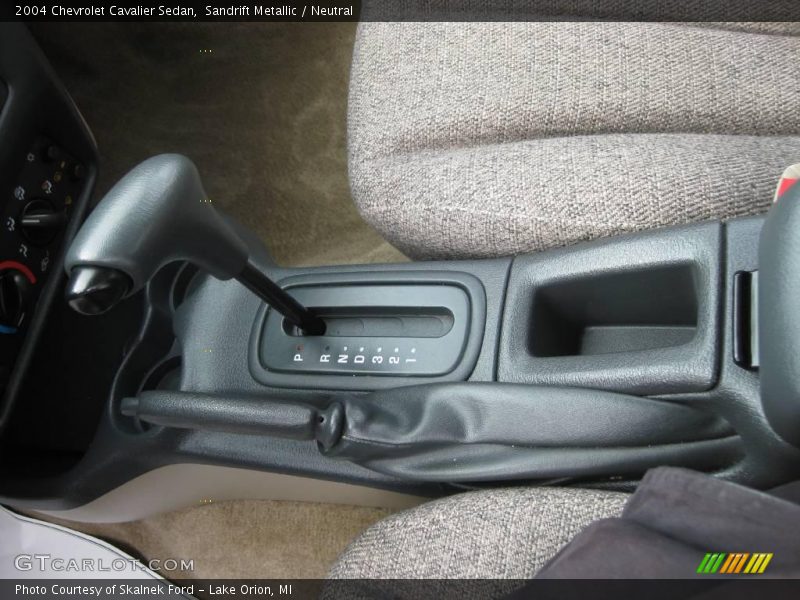 Sandrift Metallic / Neutral 2004 Chevrolet Cavalier Sedan
