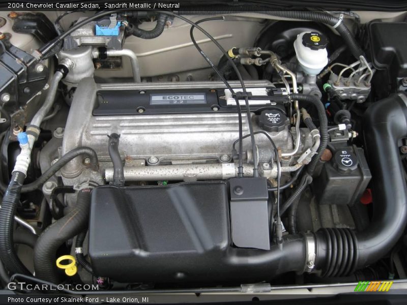 Sandrift Metallic / Neutral 2004 Chevrolet Cavalier Sedan
