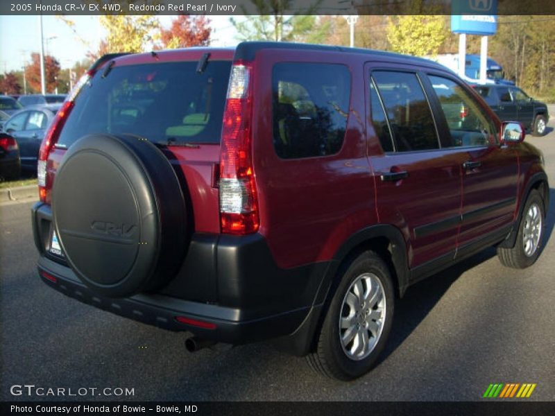 Redondo Red Pearl / Ivory 2005 Honda CR-V EX 4WD